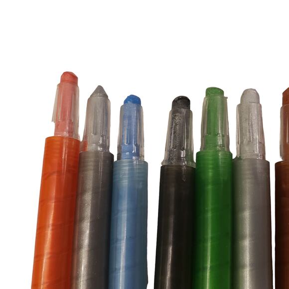 Vintage Sanrio Hello Kitty Twist Up Crayon Set Year 2000 1976 Hello Kitty Pencil - Picture 5 of 15